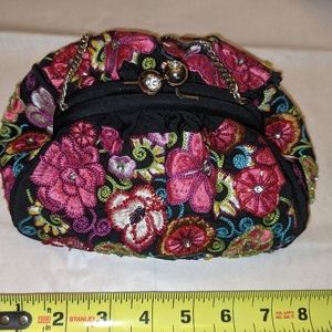 Vera Bradley 25th Anniversary Kisslock Evening Bag